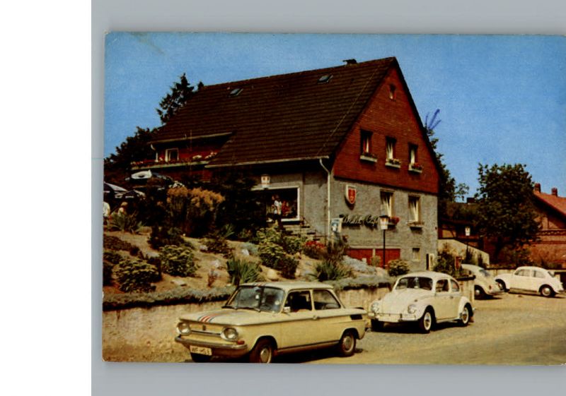 Bad Harzburg Cafe Pionteck / Bad Harzburg /Goslar LKR Nr