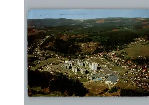 Altenau Harz Luftaufnahme / Altenau /Goslar LKR