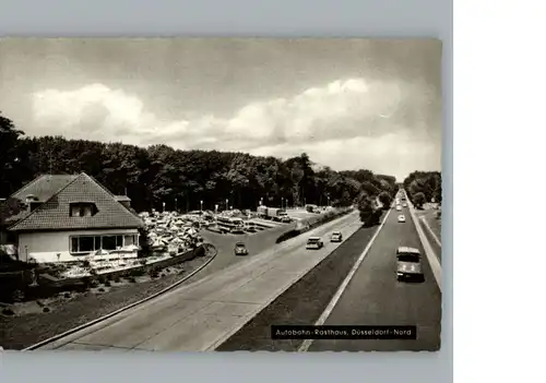 Duesseldorf Rasthaus an der Autobahn / Duesseldorf /Duesseldorf Stadtkreis