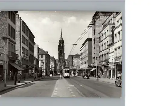 Krefeld Rheinstrasse Strassenbahn / Krefeld /Krefeld Stadtkreis