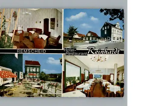 Remscheid Hotel, Restaurant Artur ReinhardT / Remscheid /Remscheid Stadtkreis