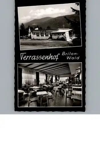 Brilon Gasthaus Terrassenhof / Brilon /Hochsauerlandkreis LKR