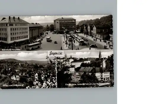 Siegen Westfalen Bahnhofsvorplatz ... / Siegen /Siegen-Wittgenstein LKR