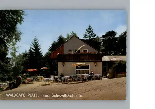 Bad Schwalbach Waldcafe Platte / Bad Schwalbach /Rheingau-Taunus-Kreis LKR