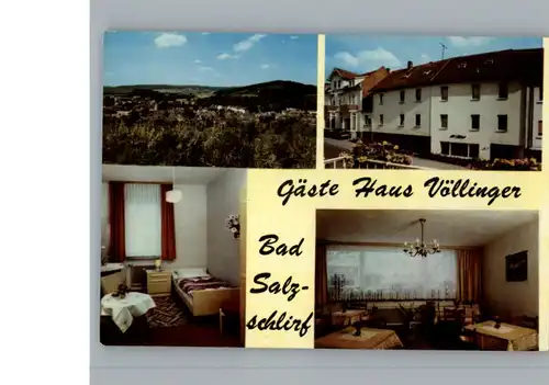 Bad Salzschlirf Gaestehaus Voellinger / Bad Salzschlirf /Fulda LKR