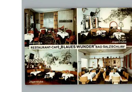 Bad Salzschlirf Restaurant, Cafe Blaues Wunder / Bad Salzschlirf /Fulda LKR