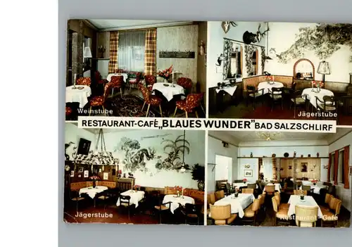 Bad Salzschlirf Restaurant, Cafe Blaues Wunder / Bad Salzschlirf /Fulda LKR