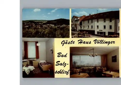 Bad Salzschlirf Gaestehaus Voellinger / Bad Salzschlirf /Fulda LKR