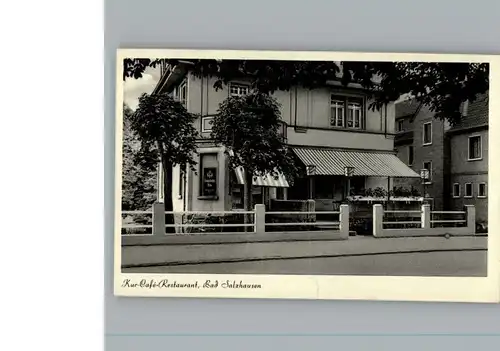 Bad Salzhausen Kur-Cafe-Restaurant / Nidda /Wetteraukreis LKR