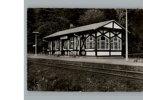 Bad Salzhausen Bahnhof / Nidda /Wetteraukreis LKR