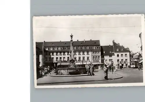 Saarbruecken St. Johanner Markt Strassenbahn / Saarbruecken /Saarbruecken Stadtkreis