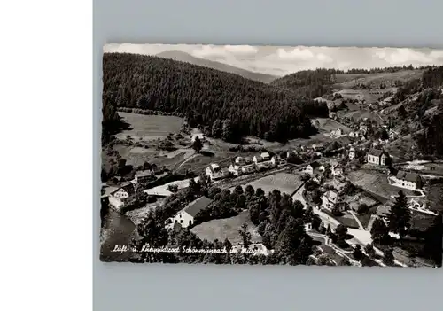 Schoenmuenzach Fliegeraufnahme / Baiersbronn /Freudenstadt LKR