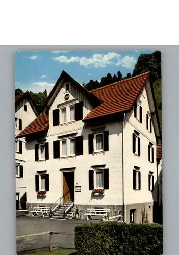 Schoenmuenzach Pension Haus Wilhelmine / Baiersbronn /Freudenstadt LKR