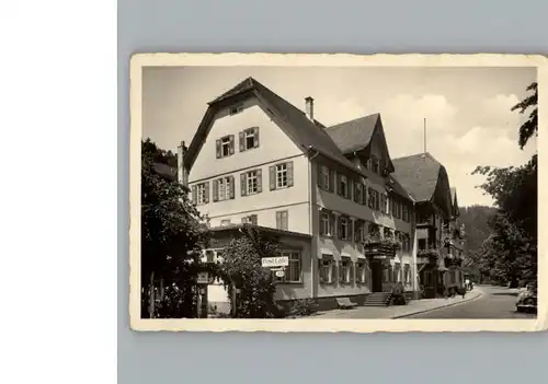 Schoenmuenzach Hotel Post / Baiersbronn /Freudenstadt LKR