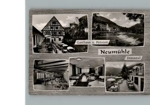 Beuron Donautal Gasthaus, Pension Neumuehle / Beuron /Sigmaringen LKR
