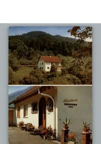 Bad Herrenalb Pension Landhaus p. Kuebler / Bad Herrenalb /Calw LKR