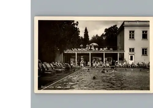 Badenweiler Schwimmbad / Badenweiler /Breisgau-Hochschwarzwald LKR