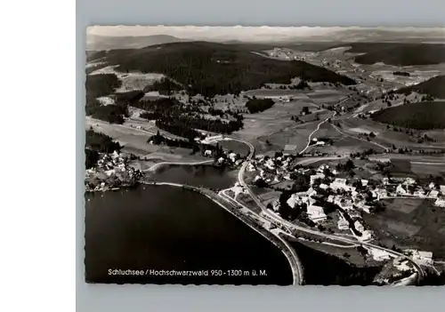 Schluchsee Fliegeraufnahme / Schluchsee /Breisgau-Hochschwarzwald LKR