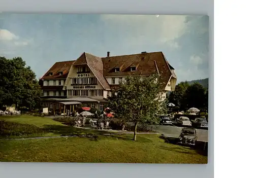 Hinterzarten Hotel Weisses Roessle / Hinterzarten /Breisgau-Hochschwarzwald LKR
