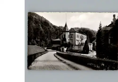 Badenweiler Sanatorium Schloss Hausbaden / Badenweiler /Breisgau-Hochschwarzwald LKR