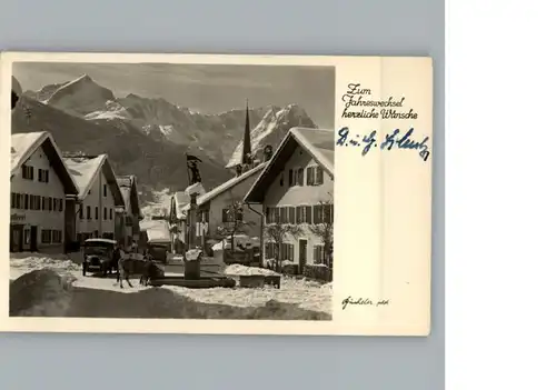 Garmisch-Partenkirchen Winter-Karte / Garmisch-Partenkirchen /Garmisch-Partenkirchen LKR