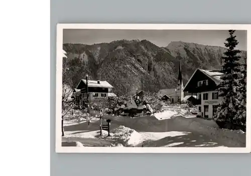 Bayrischzell Winter-Karte / Bayrischzell /Miesbach LKR