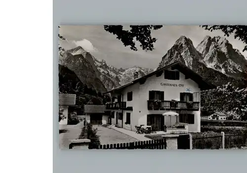 Garmisch-Partenkirchen Gasthaus Ott / Garmisch-Partenkirchen /Garmisch-Partenkirchen LKR