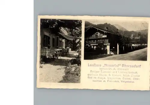 Oberaudorf Landhaus Wagnerhof / Oberaudorf /Rosenheim LKR