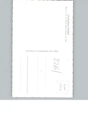 Reit Winkl Gasthaus Glaphhof / Reit im Winkl /Traunstein LKR
