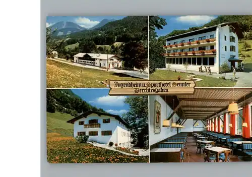 Berchtesgaden Jugendhei, Sporthotel / Berchtesgaden /Berchtesgadener Land LKR