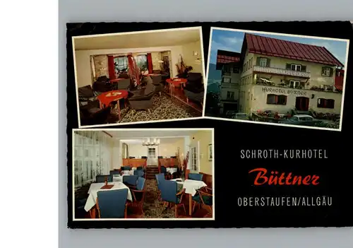 Oberstaufen Hotel Buettner / Oberstaufen /Oberallgaeu LKR