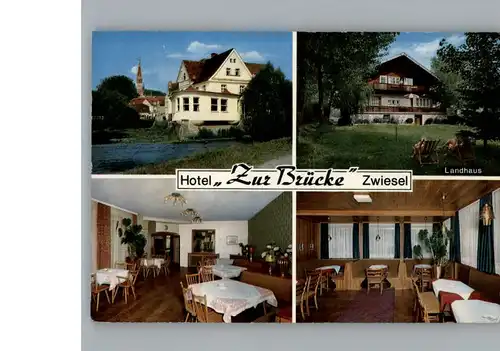Zwiesel Niederbayern Hotel zur Bruecke / Zwiesel /Regen LKR