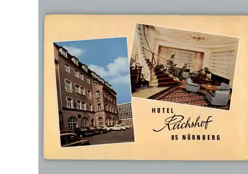 Nuernberg Hotel Reichshof / Nuernberg /Nuernberg Stadtkreis