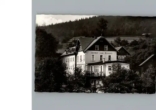 Bischofsgruen Gasthof zum Maintal / Bischofsgruen /Bayreuth LKR