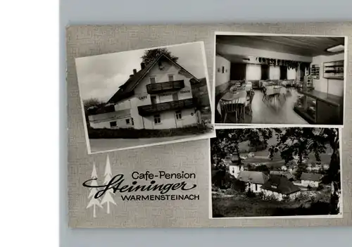 Warmensteinach Cafe, Pension Steininger / Warmensteinach Fichtelgebirge /Bayreuth LKR