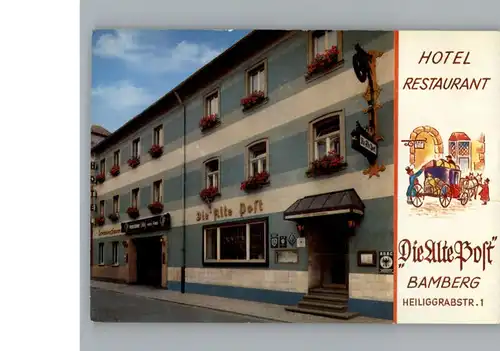 Bamberg Hotel Restaurant Die alte Post / Bamberg /Bamberg LKR