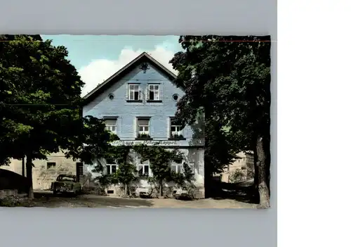 Bischofsgruen Gasthof Pension Kaeppel / Bischofsgruen /Bayreuth LKR