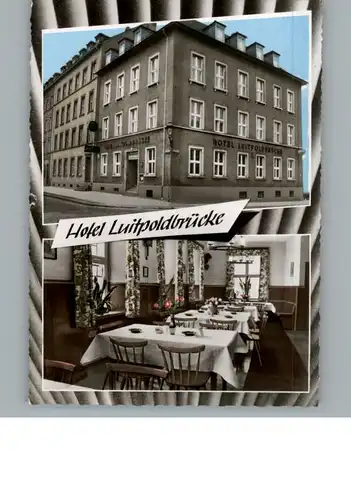 Wuerzburg Hotel Luitpoldbruecke / Wuerzburg /Wuerzburg LKR