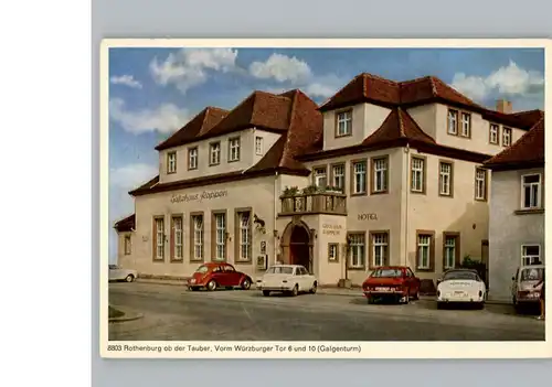 Rothenburg Tauber Hotel Rappen / Rothenburg ob der Tauber /Ansbach LKR