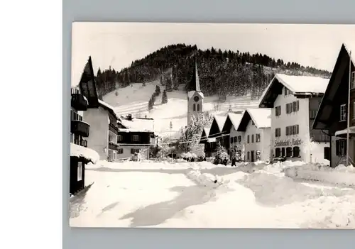 Oberstaufen Winter-Karte / Oberstaufen /Oberallgaeu LKR