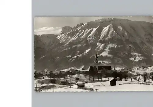 Pfronten Winter-Karte / Pfronten /Ostallgaeu LKR