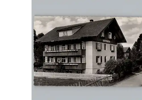 Oberstaufen Pension Schoenblick / Oberstaufen /Oberallgaeu LKR