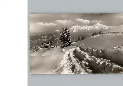 Oberstdorf Winter-Karte / Oberstdorf /Oberallgaeu LKR