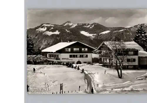 Oberstdorf Winter-Karte / Oberstdorf /Oberallgaeu LKR