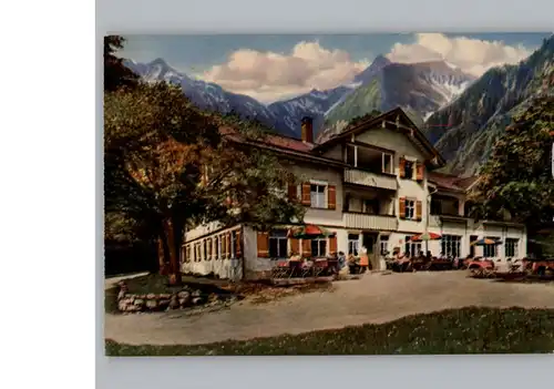 Oberstdorf Gasthof Spielmannsau / Oberstdorf /Oberallgaeu LKR