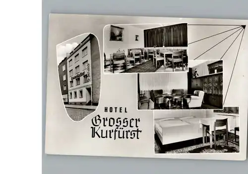 Duesseldorf Hotel Grosser Kurfuerst / Duesseldorf /Duesseldorf Stadtkreis