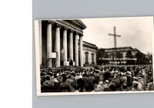 Muenchen Ereignis: Dt Evgl Kirchentag 1959 / Muenchen /Muenchen LKR
