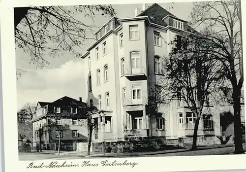 Bad Nauheim Haus Gutenberg / Bad Nauheim /Wetteraukreis LKR