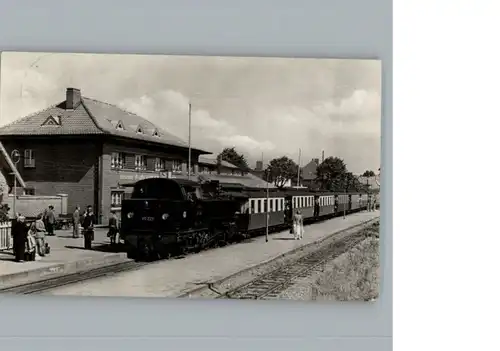 Kuehlungsborn Ostseebad Eisenbahn / Kuehlungsborn /Bad Doberan LKR