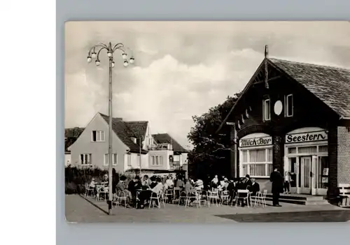 Graal-Mueritz Ostseebad Cafe Milchbar Seestern / Seeheilbad Graal-Mueritz /Bad Doberan LKR